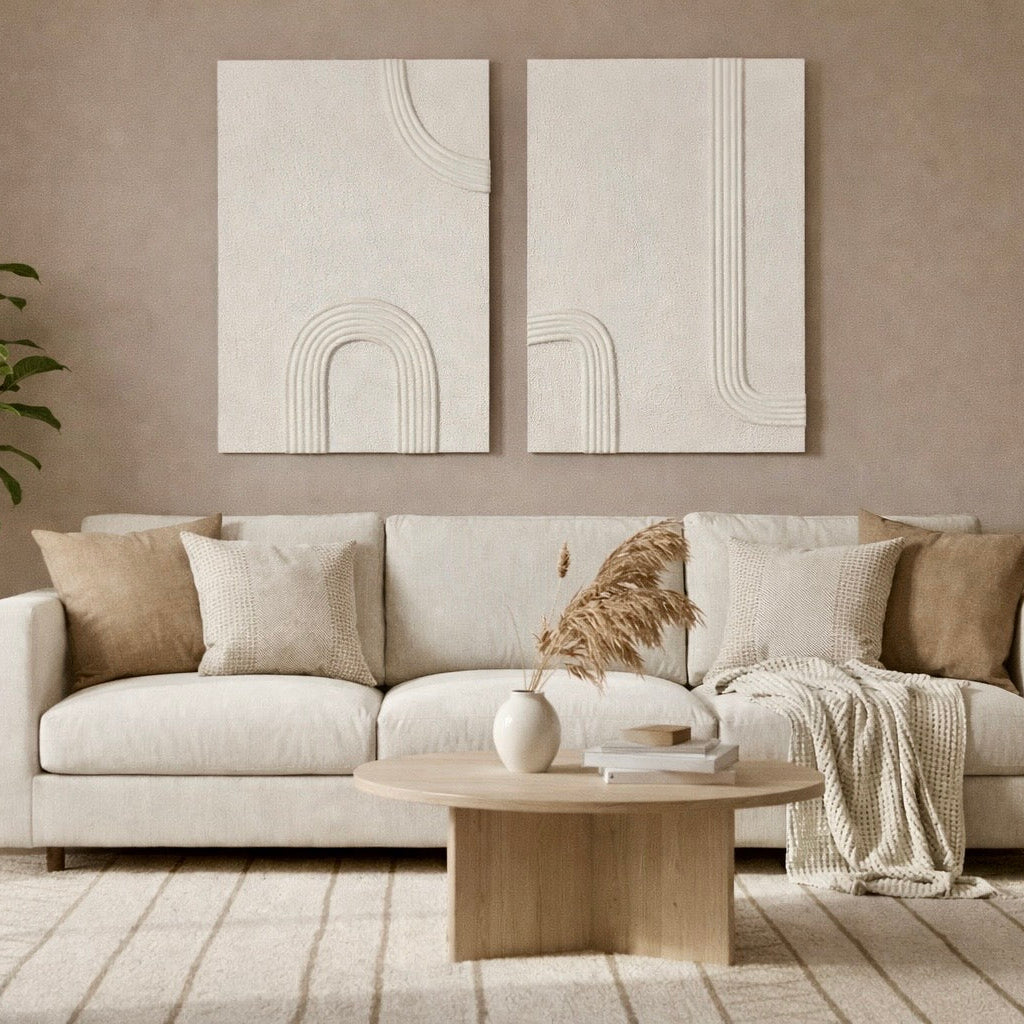 El Yapımı Dokulu Tablo 2’Li Set No:12