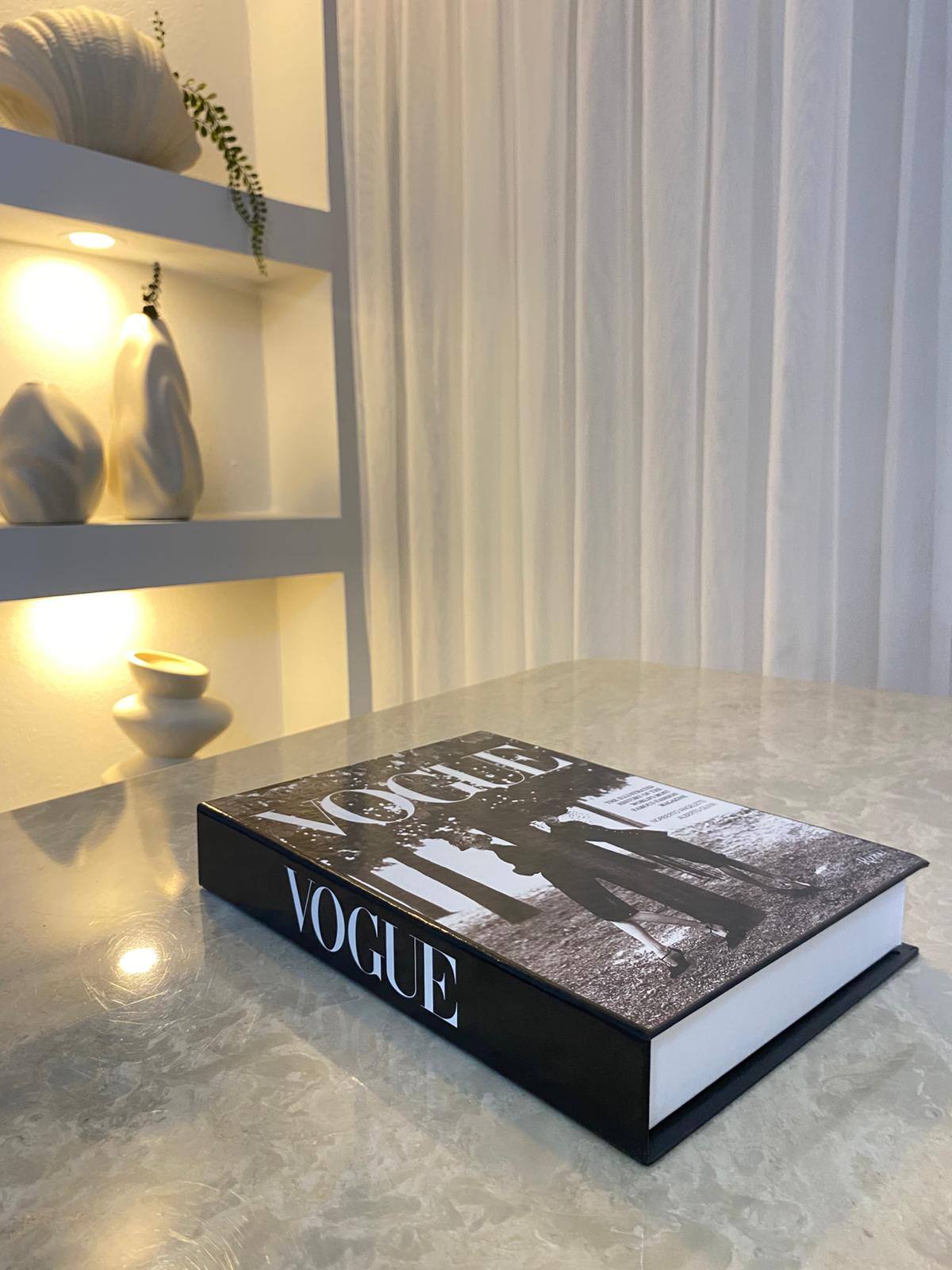 Vogue Dekoratif Kitap Kutu – Şık & Modern Ev Dekoru