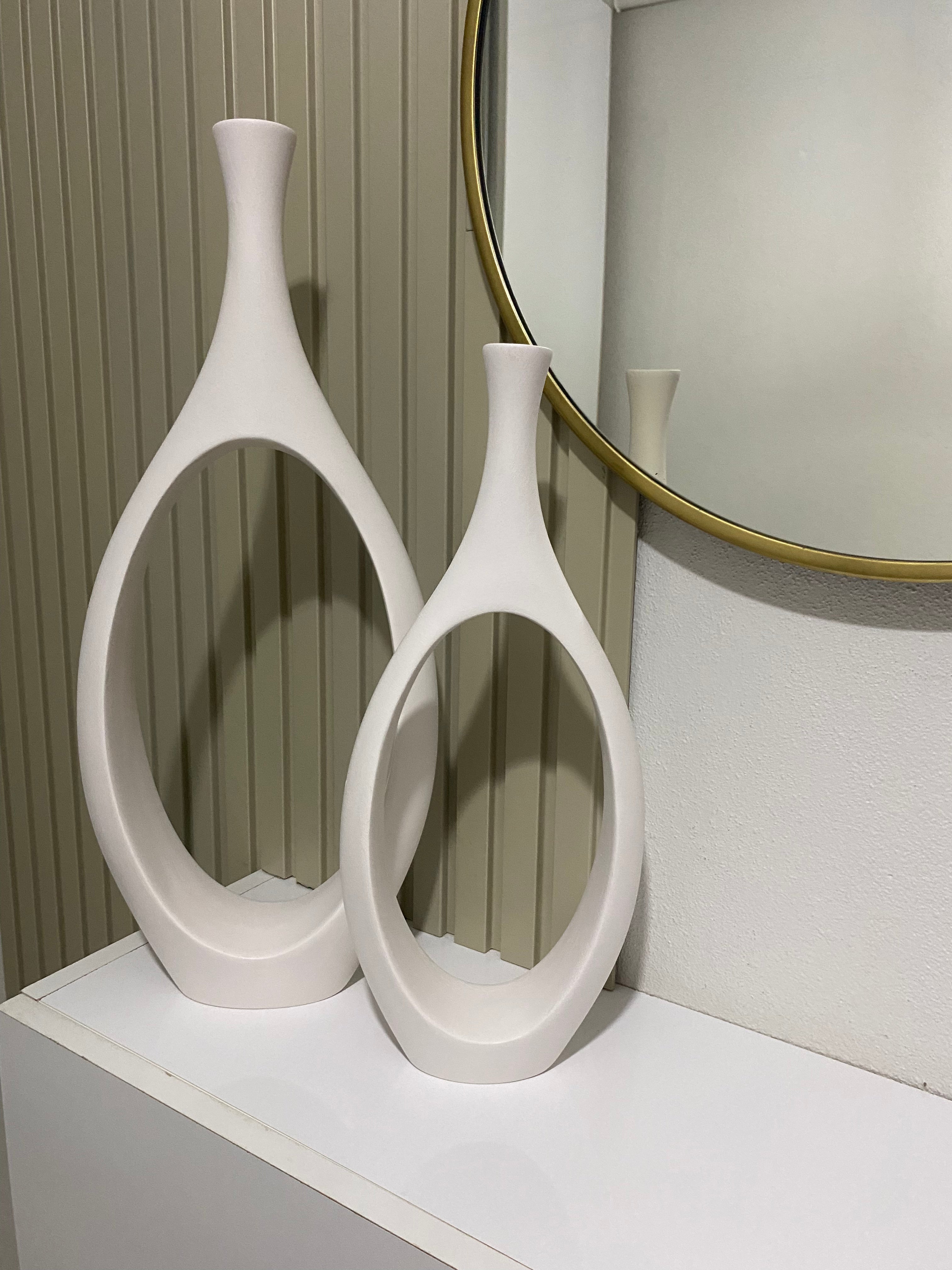 Hitit Vazo 2’Li Beyaz