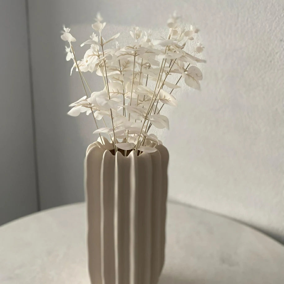 Beyaz Okaliptus – Yapay Çiçek